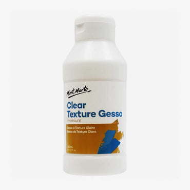 Mont Marte Premium Clear Texture Gesso 250ml The Stationers